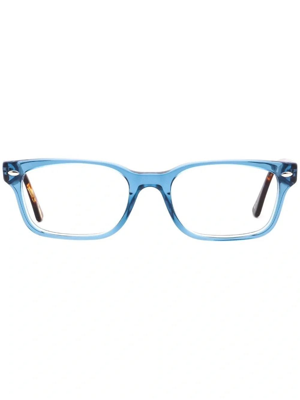 Ray-Ban Eyeglasses RB 5286 8024 Transparent Blue Square Frame 51[]18 135